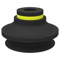 PIAB Vacuum Pad: Bellows, w/o Adapter, 53.59 mm Pad Dia, Food Grade Silicone Rubber, Clear, 50A, B50 (MPN B50.21). Key specifications — attr1019136: B50.21; attr1019138: PIAB; attr1019139: 50A.