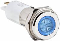APPROVED VENDOR Flush Panel Light: 12 mm Panel Mounting Hole Dia, LED, Blue, Flush Head, H12 (MPN 24M135). Key specifications — Brand: APPROVED VENDOR; Electrical Connection: 0.11 Male Quick Disconnect.