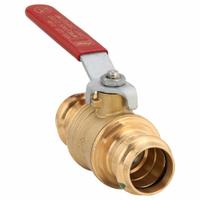 VIEGA PROPRESS Manual Two-Way Ball Valve: 1 in, Brass/Bronze, Straight, Press x Press, Full Port (MPN 24010). Key specifications — Brand: VIEGA PROPRESS; Handle: Lever.