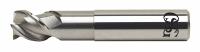 OSG Square End Mill: Carbide, 3 Flute, 1/4" Mill Dia, 1/4" LOC, 2-1/2" OAL (MPN 20430100)