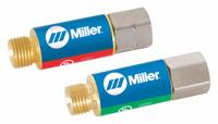 SMITH EQUIPMENT Flashback Arrestor Set: Regulator Mount, 9/16"-18, For Oxygen & Fuel (MPN H753). Key specifications — Brand: SMITH EQUIPMENT; Manufacturer Part Number: H753; Connection Size: 9/16"-18; CGA Number: CGA 022 (Oxygen).