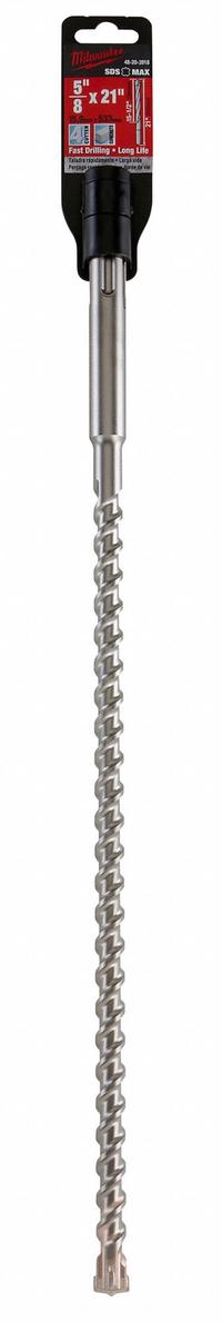 MILWAUKEE Rotary Hammer Drill: 5/8 in Drill Bit Size, 15 in Max Drilling Dp, 21 in Overall Lg (MPN 48-20-3918). Key specifications — attr277146: MILWAUKEE.