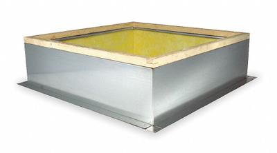 Dayton Roof Curb: Fixed Nonventilated Curbs, Square Curb, 31.5 x 31 1/2 in Inside Dim - Roof Curbs