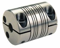 RULAND MANUFACTURING Motion Control Coupling: 3° Angular Misalignment, 3/8 in Bore Dia 1, Inch, 1 (MPN PCR18-6-5-SS). Key specifications — attr673559: Yes; attr673552: Round; attr673601: Inch; attr673553: RULAND MANUFACTURING; attr920803: Different Bore Dimensions.