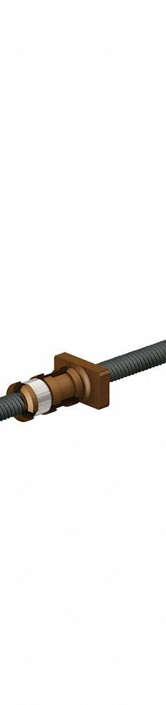 PBC LINEAR Precision Lead Screw: Lead Screw Assembly, Anti-Backlash, PTFE, Stainless Steel, 300, B (MPN LSR0605T-0250-VCF-111-NNN-N). Key specifications — Motor IP Rating: IP40; Motor Length: 41.0 mm; Nut Shape: Rectangle; Nut Type: Anti-Backlash; Phase: 2; Rated Current: 1 A; Steps per Revolution: 200; Brand: PBC LINEAR.