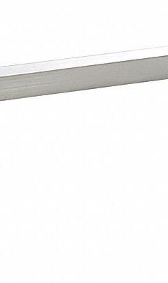 NEW AGE INDUSTRIAL U-Brace: 36 in x 20 in x 2 in, 13 ga, Aluminum, Unfinished, Silver (MPN 2036UB). Key specifications — Material: Aluminum; Brand: NEW AGE INDUSTRIAL; Finish: Unfinished; Color: Silver.