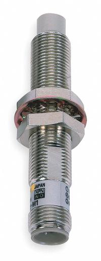 OMRON Inductive Cylindrical Proximity Sensor: Built-in Connector, Shielded, 2 Wires, 3 - Pin M12, NO (MPN E2E2-X10Y1-M4). Key specifications — Brand: OMRON; AC Supply Voltage Rating: 20-264V AC; DC Supply Voltage Rating: Not Rated.