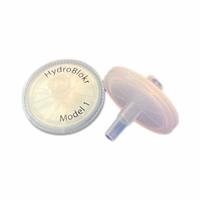 LABEXACT Syringe Filter: Non-Sterile, 0.8 um Pore Size, 100 mL Max Capacity - mL, 25 mm Housing Dia (MPN LE-HYBK1-10). Key specifications — Housing Material: Polypropylene; Inlet Connection Gender: Female; Inlet Connection Type: Male Luer Slip; Outlet Connection Gender: Male; Brand: LABEXACT; Compatible Product Type: Pipette Controller; Filter Material: Hydrophobic Multi-Layer Barrier; Outlet Connection Type: Luer Slip.