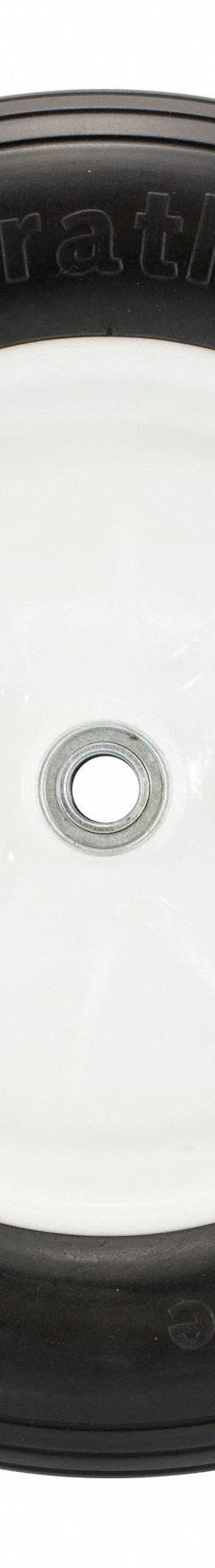 MARASTAR Flat-Free Wheel: 15 1/2 in Wheel Dia., 3 in Wheel Wd, Polyurethane, 500 lb Load Capacity (MPN 00063). Key specifications — Brand: MARASTAR; Tire Sidewall Number: 4.80/4.00-8.