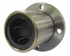 NB Linear Round Flange Mount Bearing: Single, SWF, 2 in ID, 4.375 in Flange Dia (MPN SWF32GUU). Key specifications — Material: Resin.