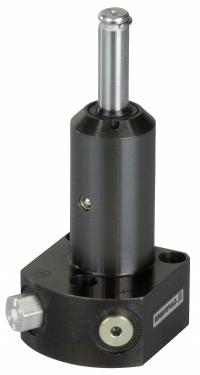 ENERPAC Swing Clamp Hydraulic Cylinder: Single Acting, 475 lbf Clamping Force, 0.65 in Total Stroke (MPN SLRS21). Key specifications — attr95671: 0.12 sq in; attr95672: Right; attr97405: SLRS21; attr98896: ENERPAC.