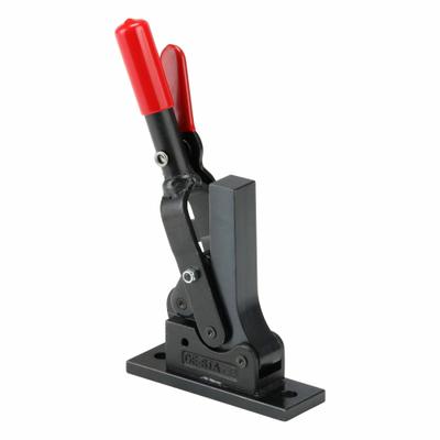DE-STA-CO Horizontal Handle Toggle Clamp: Locking Horizontal Handle, Flange Base Mounting - Nonreflective Toggle Clamps