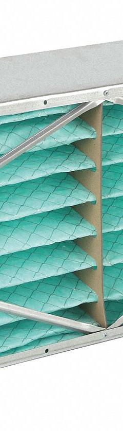 GRAINGER Rigid Cell Air Filter: 12 in x 24 in x 6 in, Synthetic, Single Header, MERV 11 (MPN 2JTW2). Key specifications — Brand: GRAINGER; Gasket Location: None; Frame or Header Material: Galvanized Steel; Media Material: Synthetic.
