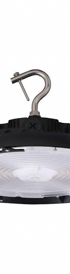 DAYBRITE LED Selectable Round High Bay: 37 lm, 3500K/4000K/5000K, 25 ft – 50 ft Mounting Ht, 240 W (MPN HCY2437L8CST-UN3-DIM-BK). Key specifications — Color Temperature: 4000K; Voltage: 120 to 347V AC; LED Replacement For: 1000W MH; Brand: DAYBRITE.