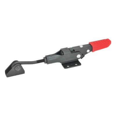 JW WINCO Latch Type Toggle Clamp: Horizontal, Includes Locking Handle - J-Hook Latch Toggle Clamps