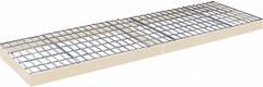 HALLOWELL Boltless Shelf: 72 in x 36 in, 910 lb Load Capacity, Steel, 4 ga Decking, Tan (MPN DRHCWL7236PT). Key specifications — Decking Material: Steel; Includes: (2) Side to Side Beams; Decking Finish: Powder Coated; Shelf Configuration: Single Straight; Color: Tan; Frame Material: Steel; Brand: HALLOWELL; Frame Finish: Powder Coated.