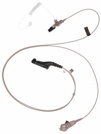 MOTOROLA Earpiece: Fits Motorola, For APX Series, Earbud, Push To Talk, Clear, 2 Wires, PMLN6130A. Key specifications — attr921008: APX; attr921002: Yes; attr920998: PMLN6130A; attr921012: MOTOROLA.