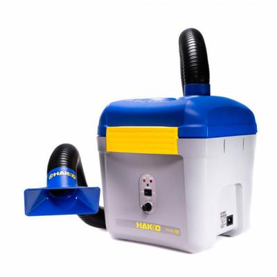 HAKKO Fume Extractor Kit: 167 cfm - Single-Hose Benchtop Soldering Fume Extractors