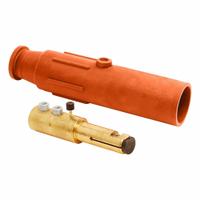 Single Pole Inline: Male, Orange, 600V AC/600V DC, 600 A, Double Set Screw Termination, 17 Series (MPN 17D22-SO). Key specifications — Gender: Male; Series: 17; Brand: LEVITON.