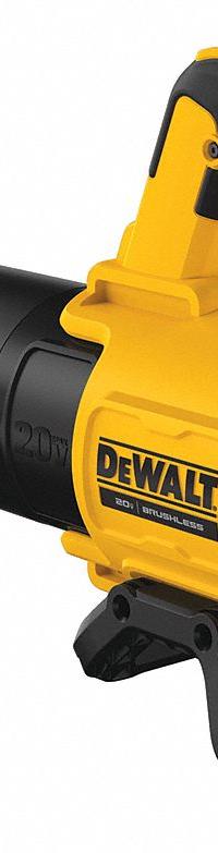 DEWALT Battery-Powered Handheld Leaf Blower: 20V MAX XR®, 450 cfm Max. Air Flow, 2 Speeds (MPN DCBL722B). Key specifications — attr976723: Blower; attr976738: DEWALT.