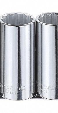 WESTWARD Socket Set: 1/2 in Drive, 7 Piece, 12-Point, SAE, 1 3/8 in to 1 in (MPN 53PN64). Key specifications — attr1224269: 1/2 in; attr1204685: Tether Ready; attr1204650: 1-3/8 in to 1 in; attr1204673: Socket Bits Not Included; attr1204688: WESTWARD; attr1206170: Deep Sockets.