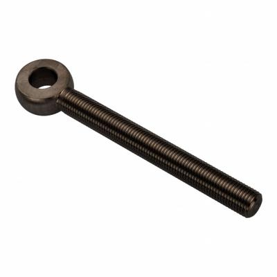 AMPG Fixed Rod End: Stainless Steel, Black Oxide, 3 1/2 in Hole Center-to-End Lg - Stainless Steel Male Threaded Fixed Rod Ends
