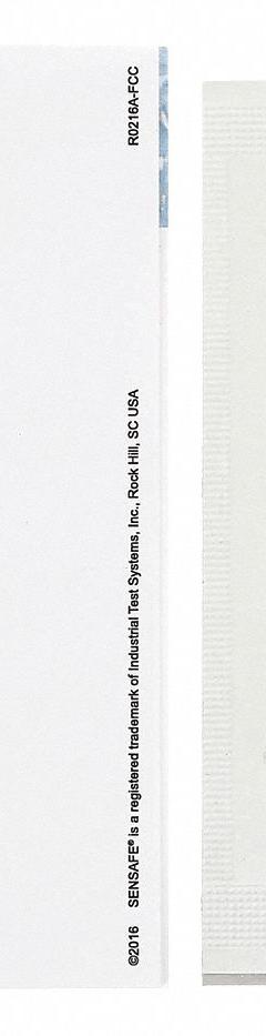 INDUSTRIAL TEST SYSTEMS Test Strips: Free Chlorine, 0 to 6 ppm EPA Free Chlorine, Strip, 30 Tests (MPN 481126). Key specifications — Test Form: Strip; Brand: INDUSTRIAL TEST SYSTEMS; Parameter Measurements Included: 0 to 6 ppm EPA Free Chlorine.
