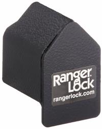 RANGER LOCK Standard & Long Shackle Padlock Guards: Steel, 3 5/8 in Guard Lg, 2 1/2 in Guard Wd (MPN RGJR-00). Key specifications — attr1312286: Steel; attr1312296: RANGER LOCK; attr1351196: Guard.