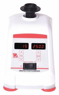 OHAUS Mini Vortex Mixer: Digital Control, OHAUS, 500 RPM to 3,000 RPM, 500 RPM Speed - Min, Vortex (MPN VXMNDG). Key specifications — attr1021618: Detachable 3-Wire Cord; attr1021612: OHAUS; attr1021631: Standard; attr1031083: OHAUS; attr1071384: Digital Control.