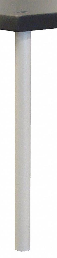 Reagent Pole: 15 in Overall Lg, Steel, Petal White (MPN GRRP-15-2). Key specifications — Material: Steel; Brand: INSTOCK.