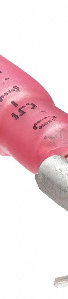 GRAINGER Wire Disconnect: Red, Heat Shrink, Partial Coverage, 0.25 in x 0.032 in Tab (MPN 31A498). Key specifications — Disconnect Type: Socket/Tab; Brand: GRAINGER.