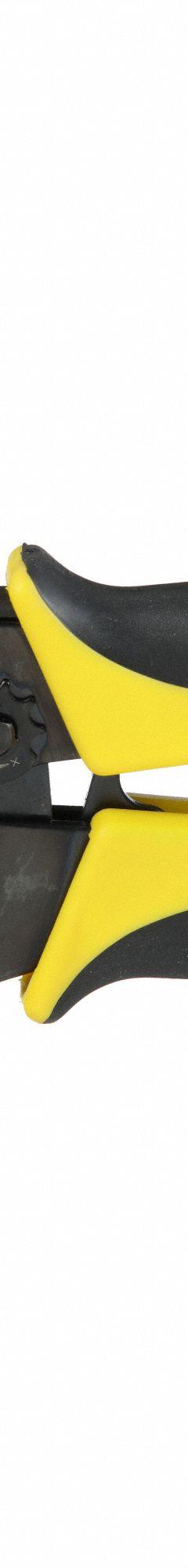 KLEIN TOOLS Ratchet Crimper: 8 3/4 in Overall Lg, 22 AWG – 10 AWG Compatible Wire Size Range (MPN VDV200-010). Key specifications — attr470438: Crimper; attr542326: Wire Stripper; attr424247: KLEIN TOOLS.
