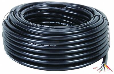 VELVAC Trailer Cable: GPT, 100 ft, 6 Conductor, 14 AWG, Black/Blue/Brown/Green/Red/White - Trailer Cables