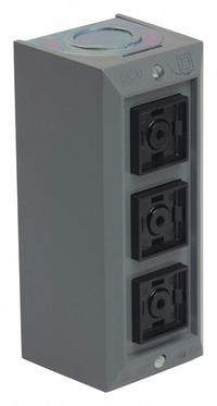 SQUARE D Control Station: (3) Push Buttons, 0 Pilot Lights, 3NO/3NC, No Operator Head Included (MPN 9001BG307). Key specifications — attr1022946: No Operator Head Included; attr211290: SQUARE D; attr1042017: Indoor Use Only; attr1089900: (3) Push Buttons.