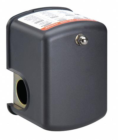 Dayton Pressure Switch: Std, 10 psi – 100 psi, 1/4" FNPT, 40 psi / 60 psi ON/OFF - General Purpose Pressure Switches for Air & Water
