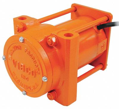 VIBCO Electric Vibrator: DC Series, 700 lbf, 12V DC, 25/13 A, 6,000 vpm - Portable Electric Vibrators