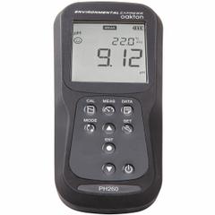 OAKTON Handheld Multiparameter Meter: ORP/pH, Waterproof pH and ORP Handheld Meter, (2) Batteries (MPN 3566036). Key specifications — Test Parameters: pH; Manufacturer Part Number: 3566036; Configured Test Parameters: pH; Measurement Components Included: Waterproof pH and ORP Handheld Meter; Other Accessories Included: (2) Batteries; Reagents and Solutions Included: Reagents Sold Separately.