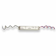 LED Driver: 100 W Power Output, 120/277V AC, 24V DC, 11 1/4 in Lg, Wet Location Rated, 1 7/8 in Ht (MPN VLM100W-24-LPS). Key specifications — attr1264212: Junction Box; attr1264214: 120/277V AC; attr1264224: 24V DC; attr1264225: 100 W; attr1264175: DIODE LED.