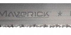 MORSE Band Saw Blade: Bi-Metal, Maverick(R), 14 ft 10 in, Raker/Variable Cutting Edge, 1 in Blade Wd (MPN 14'10" ZWEG083C34MAVPR). Key specifications — attr1211722: 14 ft 10 in; attr1099499: 3/4.