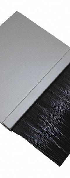 AMERICAN GARAGE DOOR SUPPLY Brush Seal: Straight, Polypropylene, 2 in Brush Lg, 3 in Holder Lg (MPN BPS32-8). Key specifications — Brush Material: Polypropylene; Includes: Pre-Punched Slotted Holes in Holder; Width Type: Staggered; Brand: AMERICAN GARAGE DOOR SUPPLY.