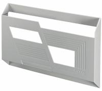 RITTAL Plastic Wiring Pocket: For Adhering to Inside Door Surface, Polystyrene, 11.3 in x 1.77 in (MPN 2513000). Key specifications — Brand: RITTAL; Accessory Type: Plastic Wiring Pocket; Application: For Adhering to Inside Door Surface; Material: Polystyrene.