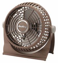 AIR KING Cooling Fan: 9 in Blade Dia, Non-Oscillating, 365 cfm_435 cfm Airflow, Cradle, 2 Speeds (MPN 9525). Key specifications — Voltage: 120V AC; Oscillation: Non-Oscillating; Number of Speeds: 2; Power Source: Plug-In; Brand: AIR KING.