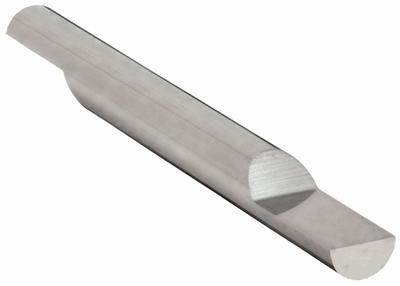 APPROVED VENDOR Engraving Blank: Double End, Carbide, 1/4" Dia, 1/2" Split Lg, 2" OAL - Double-End Carbide Engraving Tool Blanks