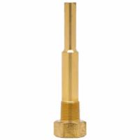 WGTC Threaded Thermowell: Brass, For 3/8 in Stem Lg, 5 in Insertion Lg, For 3/8 in Stem Dia (MPN T1M3D2). Key specifications — attr1275131: 350°F/176°C; attr1275136: WGTC; attr1275129: 300 psi at 150°F.