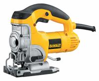 DEWALT Jigsaw: 6.5 A Current, 3,100 stroke/min Stroke Rate - Max, Orbital, 1 1/16 in Stroke Lg (MPN DW331K-QS). Key specifications — attr1170146: DEWALT; attr1170148: Orbital.