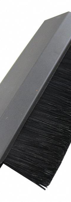 AMERICAN GARAGE DOOR SUPPLY Brush Seal: 45° Angle, Nylon, 1 in Brush Lg, 3 ft_5 ft Composite Widths (MPN BN4781-8). Key specifications — Brush Material: Nylon; Includes: Pre-Punched Slotted Holes in Holder; Width Type: Staggered; Brand: AMERICAN GARAGE DOOR SUPPLY.