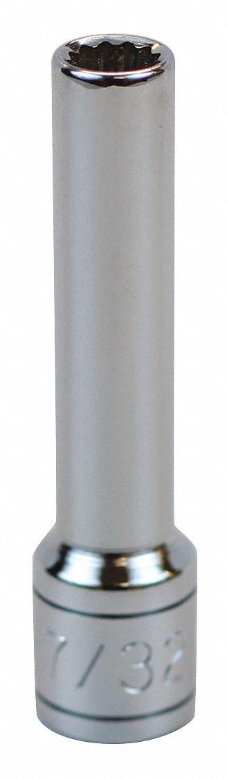 SK PROFESSIONAL TOOLS Socket: SAE - 1/4" Drive Hand Sockets