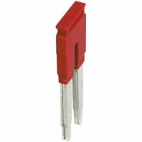 SCHNEIDER Plug-In Bridge: Red, Terminal Blocks (MPN NSYTRAL102). Key specifications — Compatible Manufacturer Model Number: NSYTRV62; Compatible with Product Type: Terminal Blocks; Brand: SCHNEIDER.