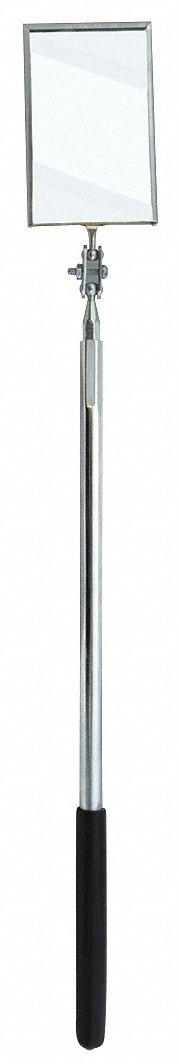 ULLMAN Inspection Mirror: 3 1/2 in L x 2 1/8 in W Mirror Size, Mirr. Mat. Glass (MPN K-2L). Key specifications — attr1004918: ULLMAN; attr1004923: Vinyl.