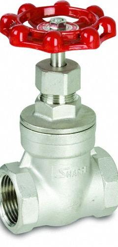 SHARPE Gate Valve: 1 in, 316 Stainless Steel, Non-Rising, Socket x Socket, Wheel, Solid Wedge (MPN 4371003180). Key specifications — Bonnet Material: 316 Stainless Steel; Wedge Material: CF8M Stainless Steel; Brand: SHARPE.